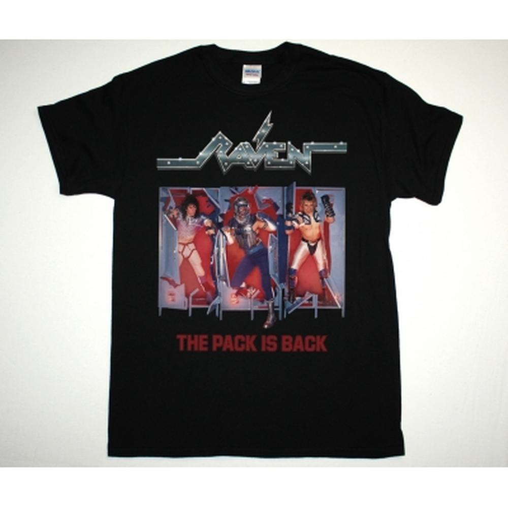 Raven The Pack Is Back 86 New Black T-Shirt